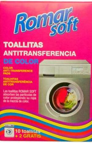 TOALLITAS ANTITRANSFERENCIA DE COLOR 10+2 R.3658