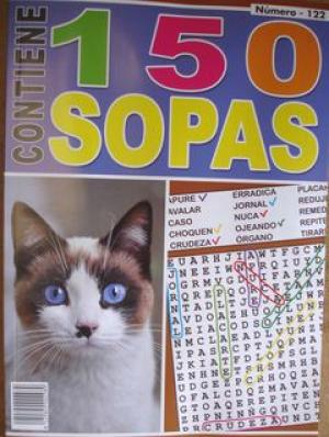 P.SOPAS DE LETRAS 150 SOPAS