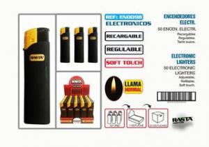 MECHERO ELECTRONICO EN0098 CAJA DE 50 UNIDADES