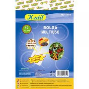 BOLSA DE CONGELAR 23X34 CM. 40 UNIDADES 0746