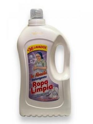 DETERGENTE ROPA LIMPIA LA ABUELA 2850 ML.
