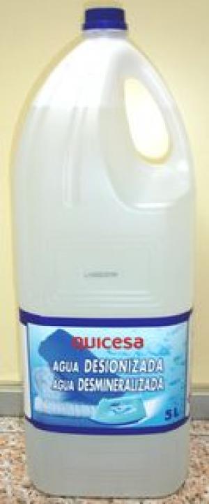 AGUA DESIONIZADA 5L. QUICESA