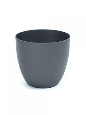 MACETA 18 CM. ANTRACITA CUENCO 8418