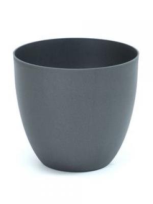 MACETA 26 CM ANTRACITA CUENCO 8426