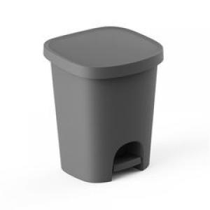 CUBO PEDAL 25 LITROS ANTRACITA 8425