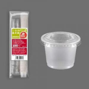 SALSERA + TAPA 28.4 ML. BOLSA DE 100 UNIDADES
