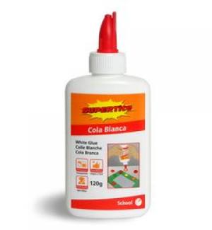 PEGAMENTO COLA BLANCA ESCOLAR 120BGRAMOS REF 2427