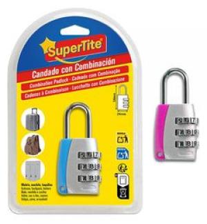 CANDADO COMBINACION BLISTER 54X24 MM. 7202