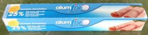 PAPEL ALUMINIO 30 METROS ALUMFIX *