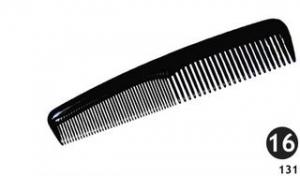 PEINE CABALLERO NEGRO 16 CM. REF 131