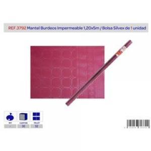 MANTEL BURDEOS ROLLO IMPERMEABLE 1.20 X5 M. 3792