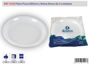 PLATO PIZZA 28CM. 3UDS REF:4133