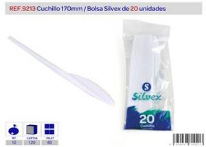 CUCHILLO PLASTICO 20 UNIDADES REF 9213