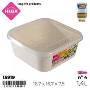 FIAMBRERA GOLDEN CUADRADA 1.4 LITROS 15924