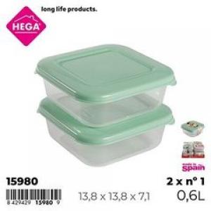 FIAMBRARA GOLDEN CUADRADA 0.7 L. N. 2 PACK 2 UNIDA
