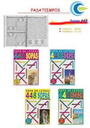 P. SOPAS DE LETRAS 448 SOPAS