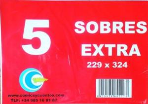 SOBRES FOLIO 5 UNIDADES 229X324