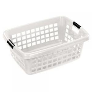 CESTO ROPA RECTANGULAR 70 LITROS BLANCO 2502