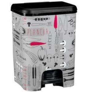 CUBO PEDAL 26 LITROS CLASS NEGRO COCINA -3568