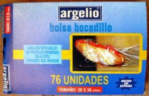 BOLSA BOCADILLO 55 U. 17X30CM