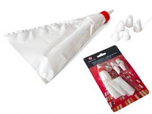 MANGA PASTELERA + 6 BOQUILLAS LORI