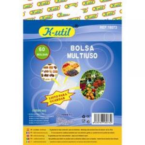 BOLSA DE CONGELAR 19X30 CM. 60 UNIDADES 18073