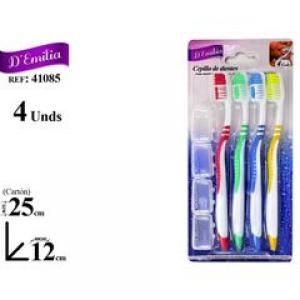 CEPILLO DENTAL 4 UNIDADES REF 41085
