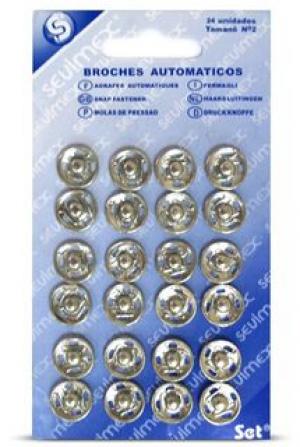 BROCHE AUTOM.NO2 NIQUEL