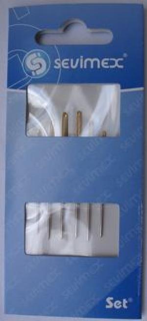 AGUJAS LANERAS ORO 6 UNIDADES SM175