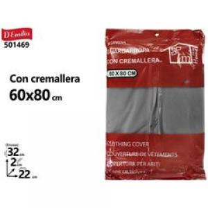 FUNDA GUARDARROPA CON CREMALLERA 60X80 CM. 501469