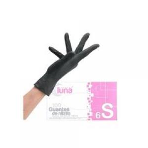 GUANTES NITRILO ALTA PROTECCION NEGRO T-S GRON1