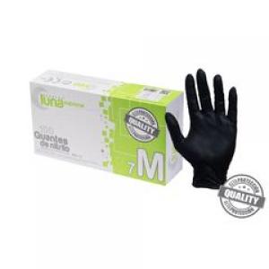 GUANTES NITRILO ALTA PROTECCION NEGRO T-M GRON2