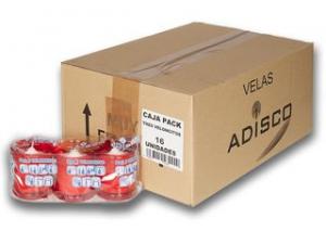 VELON ROJO PNO, PACK DE 3 UNIDADES