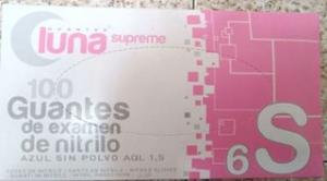 GUANTE NITRILO AZUL SIN POLVO 100 T-S GN11