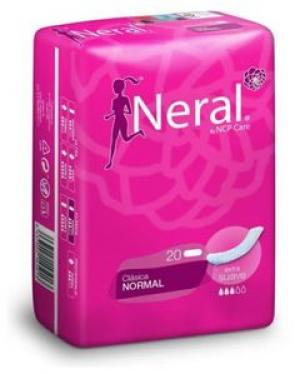 COMPRESA CLASICA NORMAL NERAL 20 UNIDADES