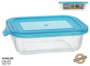 FIAMBRERA CRISTAL RECTANGULAR 1040 ML.