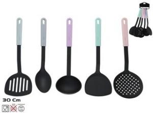 SET 5 UTENSILIOS DE COCINA AIDA 30 CM.