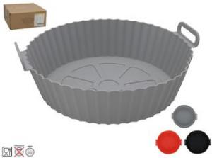 MOLDE SILICONA AIR FRYER 4.5L. 24X6 CM.